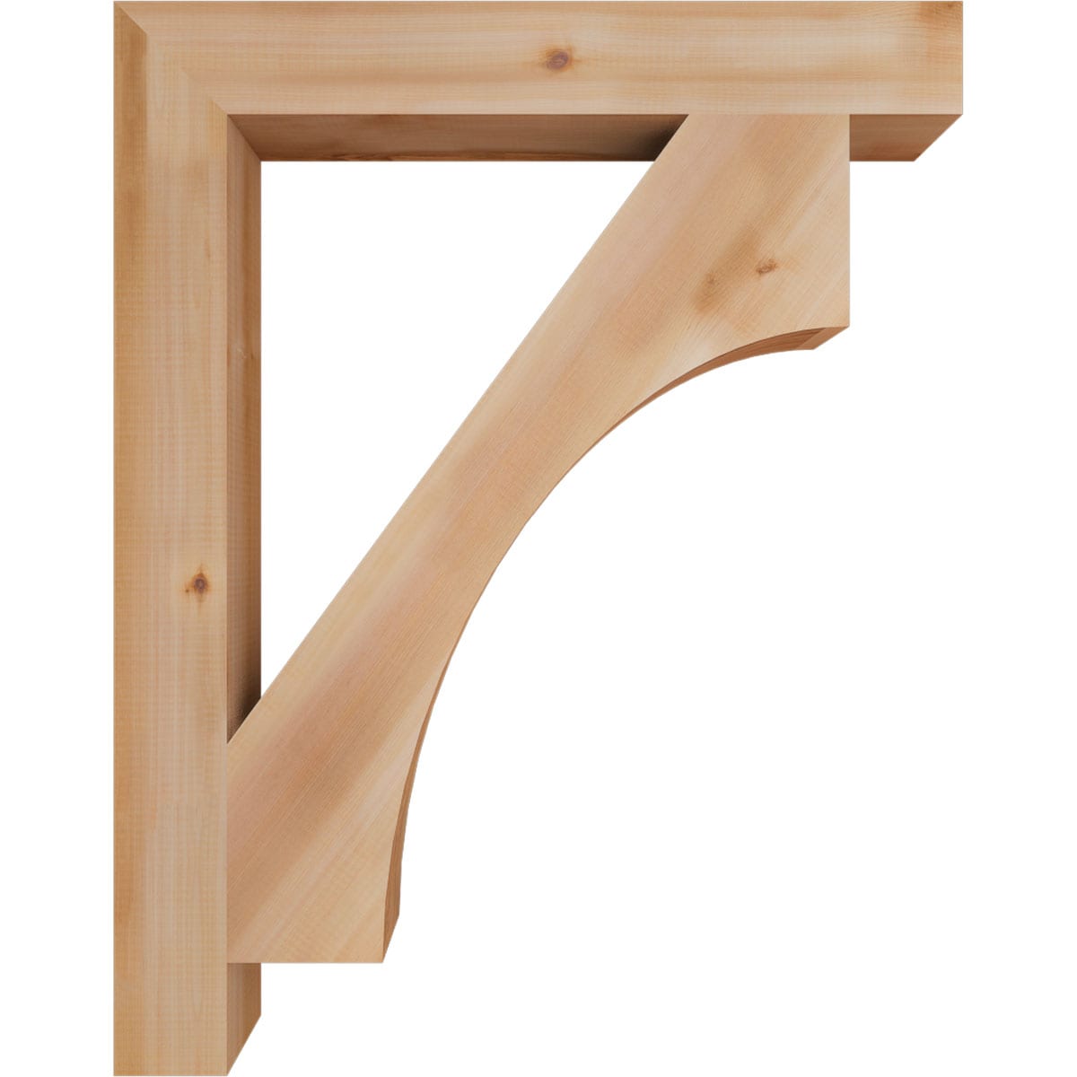 Ekena Millwork BKT04X30X38WTL05SWR Exterior-Brackets-Braces - View #3
