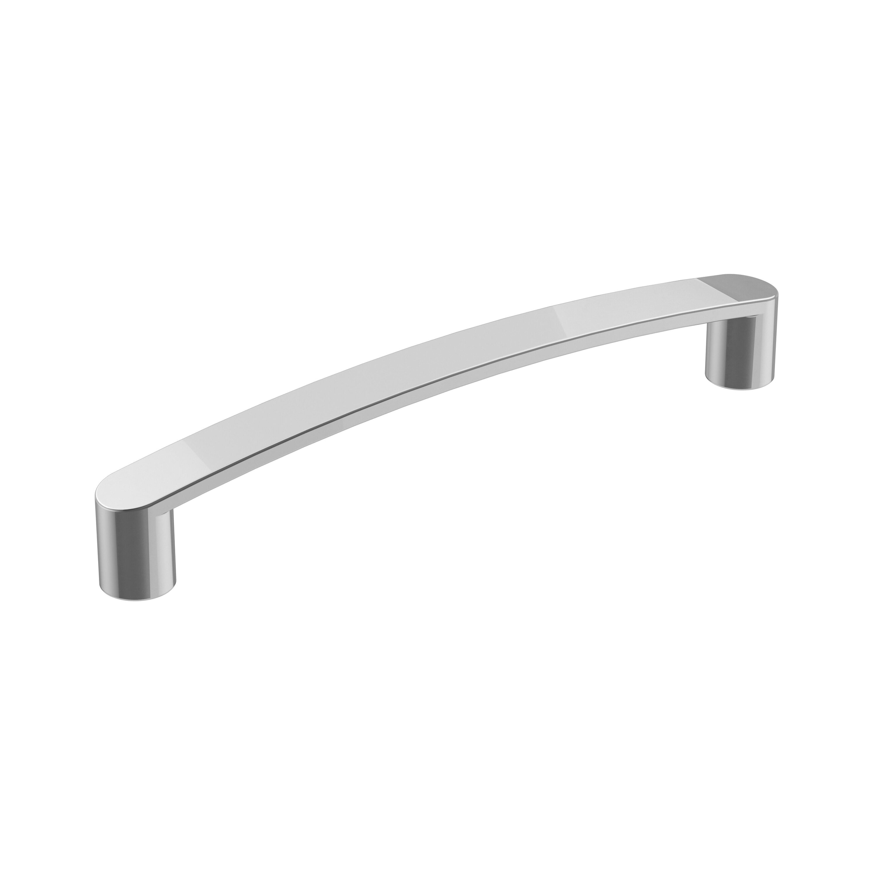 Amerock BP3690026 Rift 5-1/16-in , 128mm Center to Center Polished Chrome Arch Handle