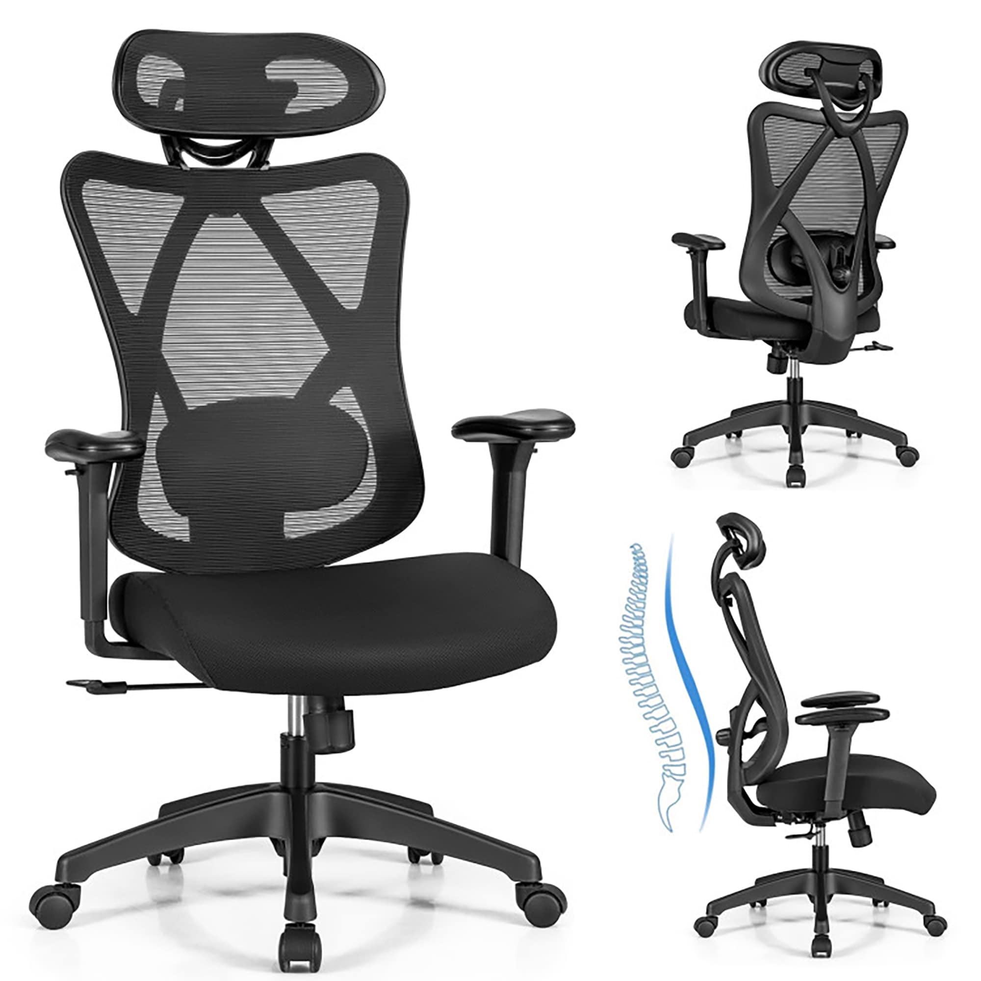 Sumyeg WF-HW66185WH-LA Office-Chairs - View #2