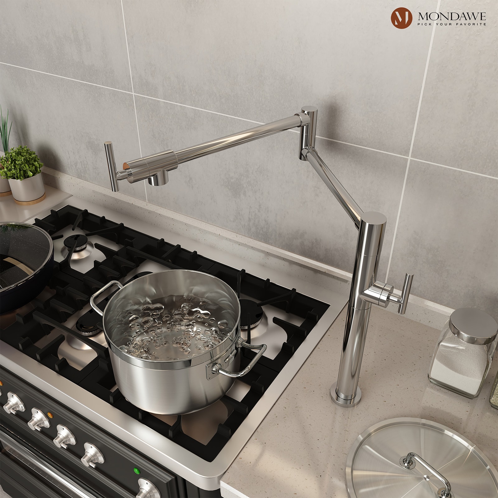 Mondawe OR-20CHES-DG Kitchen-Faucets - View #3
