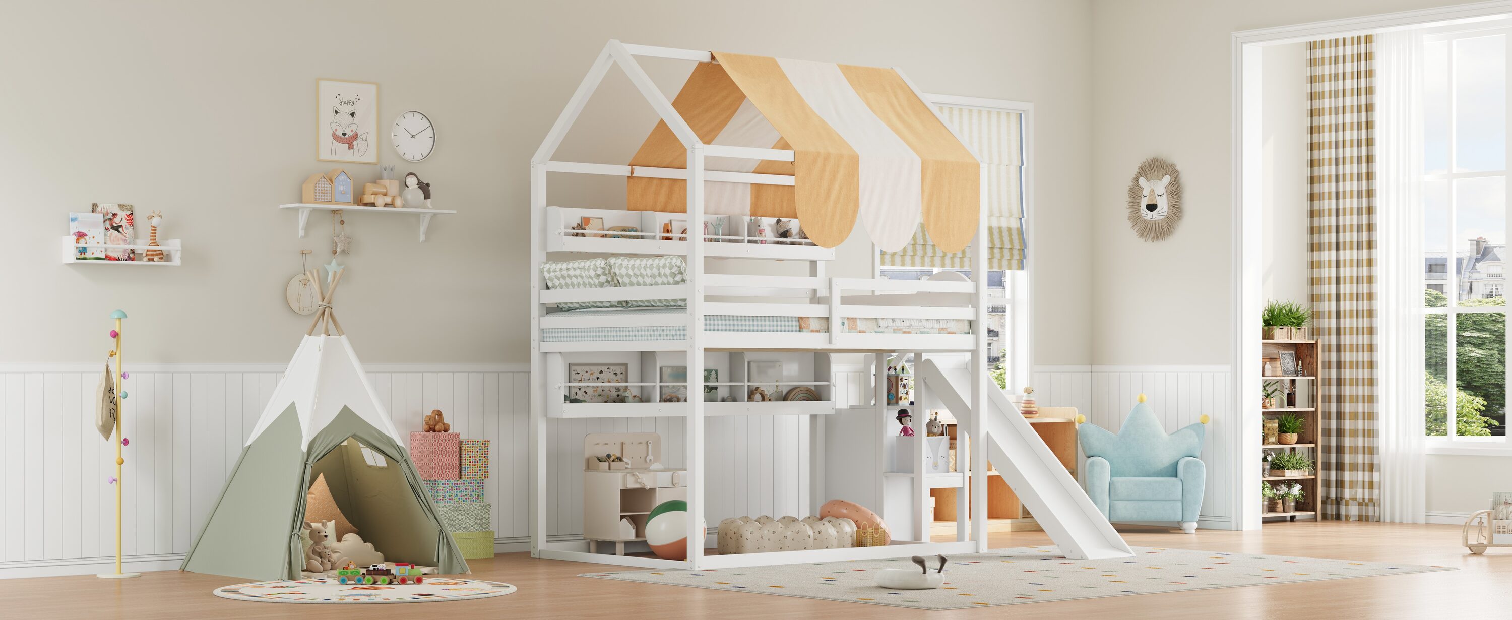 LUXEYARD DS-M-BAC05860 Bunk-Beds - View #10