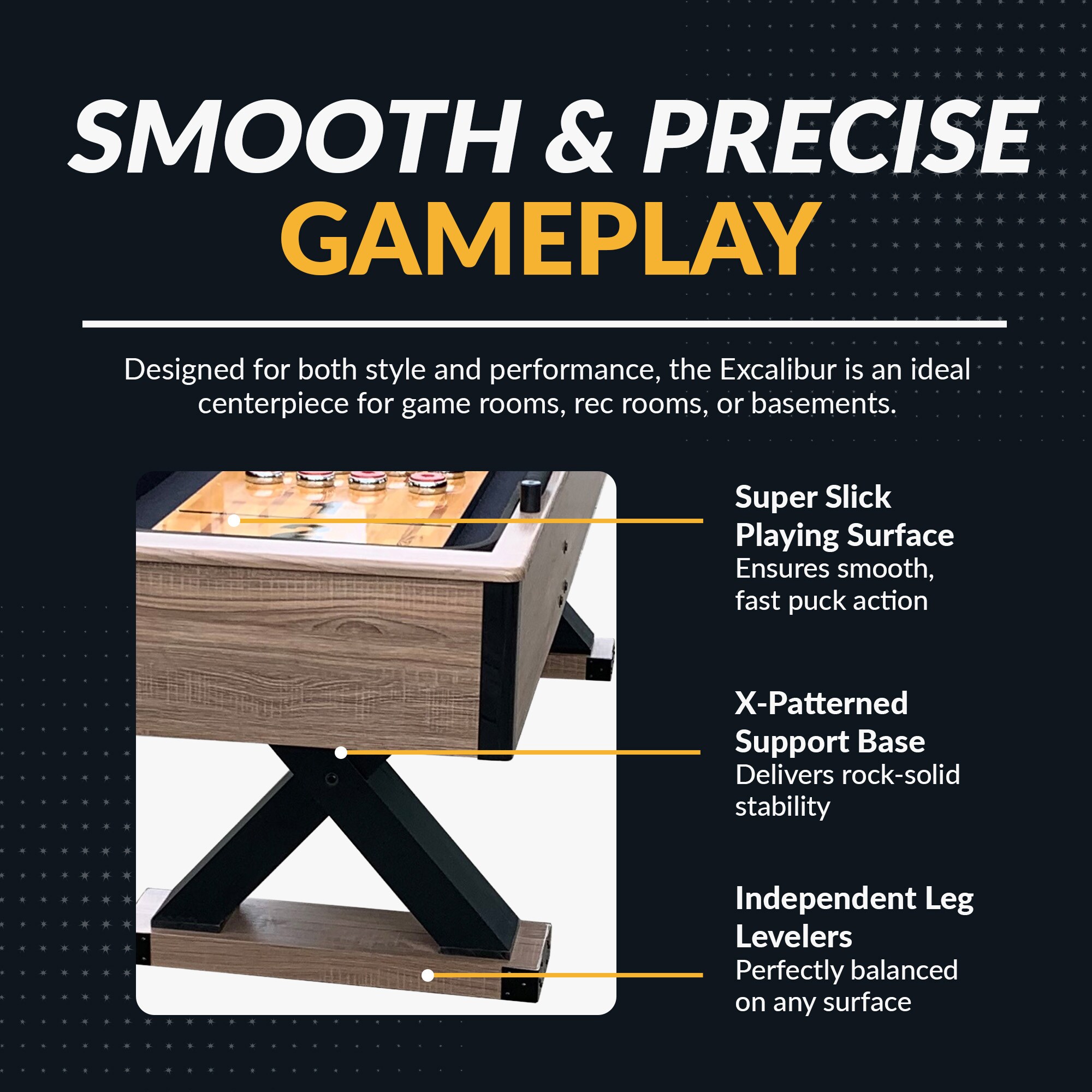 Hathaway BG50356 Shuffleboard-Table - View #3