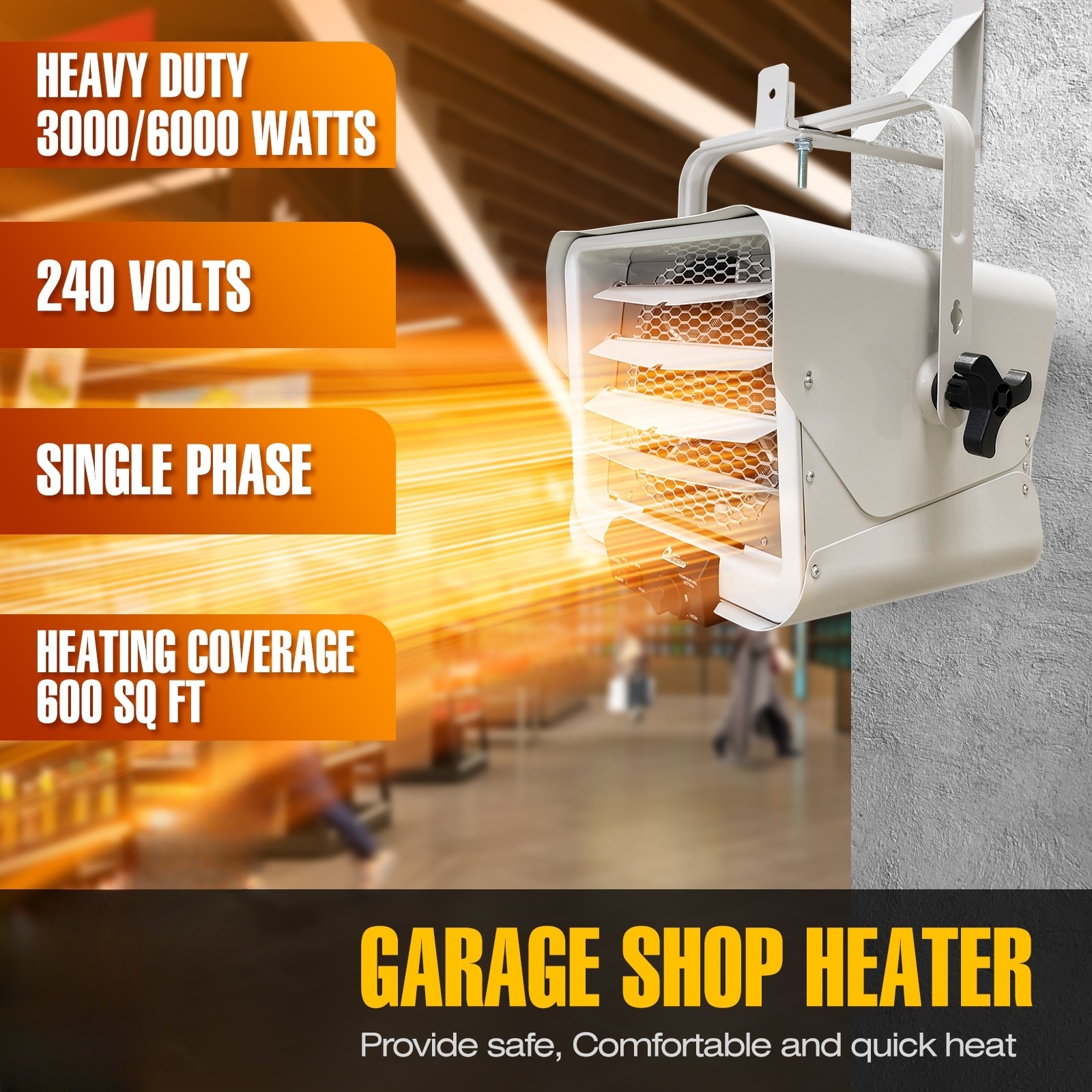 Dr. Infrared Heater DR966 Wall-Heaters-Electric - View #3