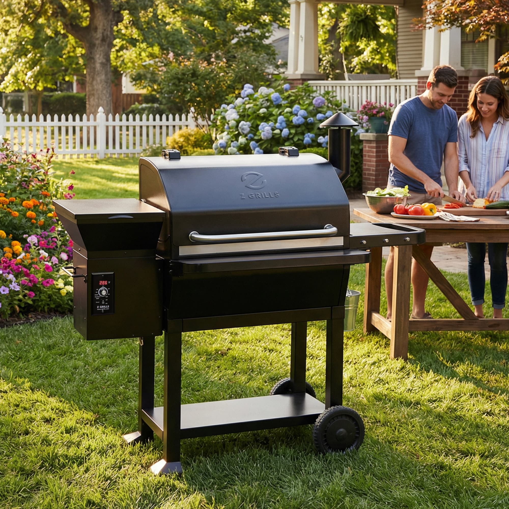 Z GRILLS ZPG-10002B Pellet-Grills - View #13