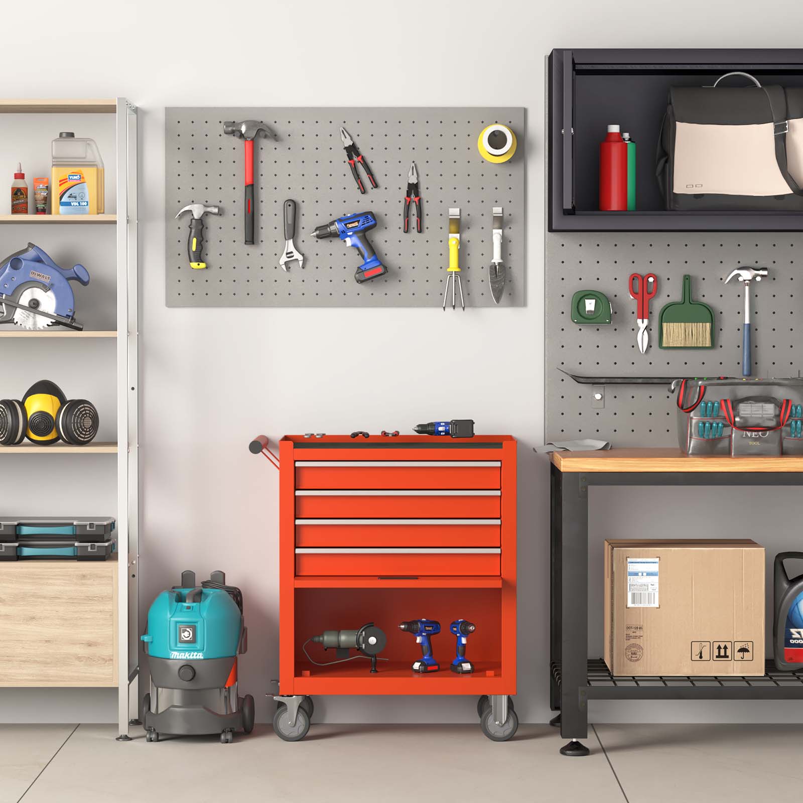 RaDEWAY TH111207-RD-1 Tool-Cabinets - View #8