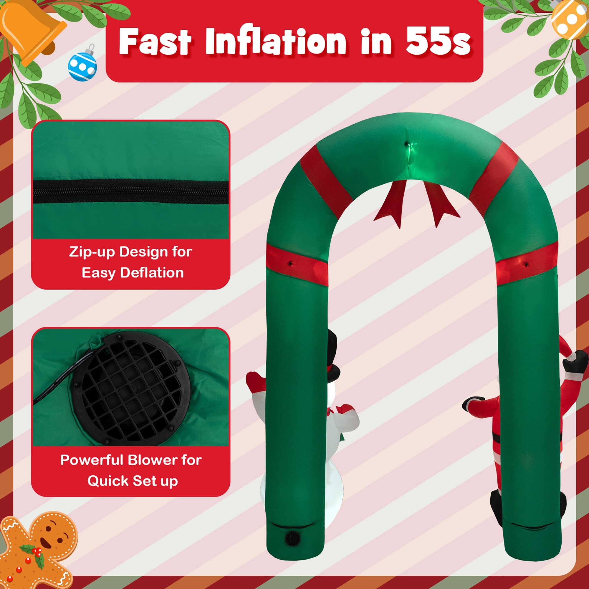 Costway LWS00695 Christmas-Inflatables - View #9