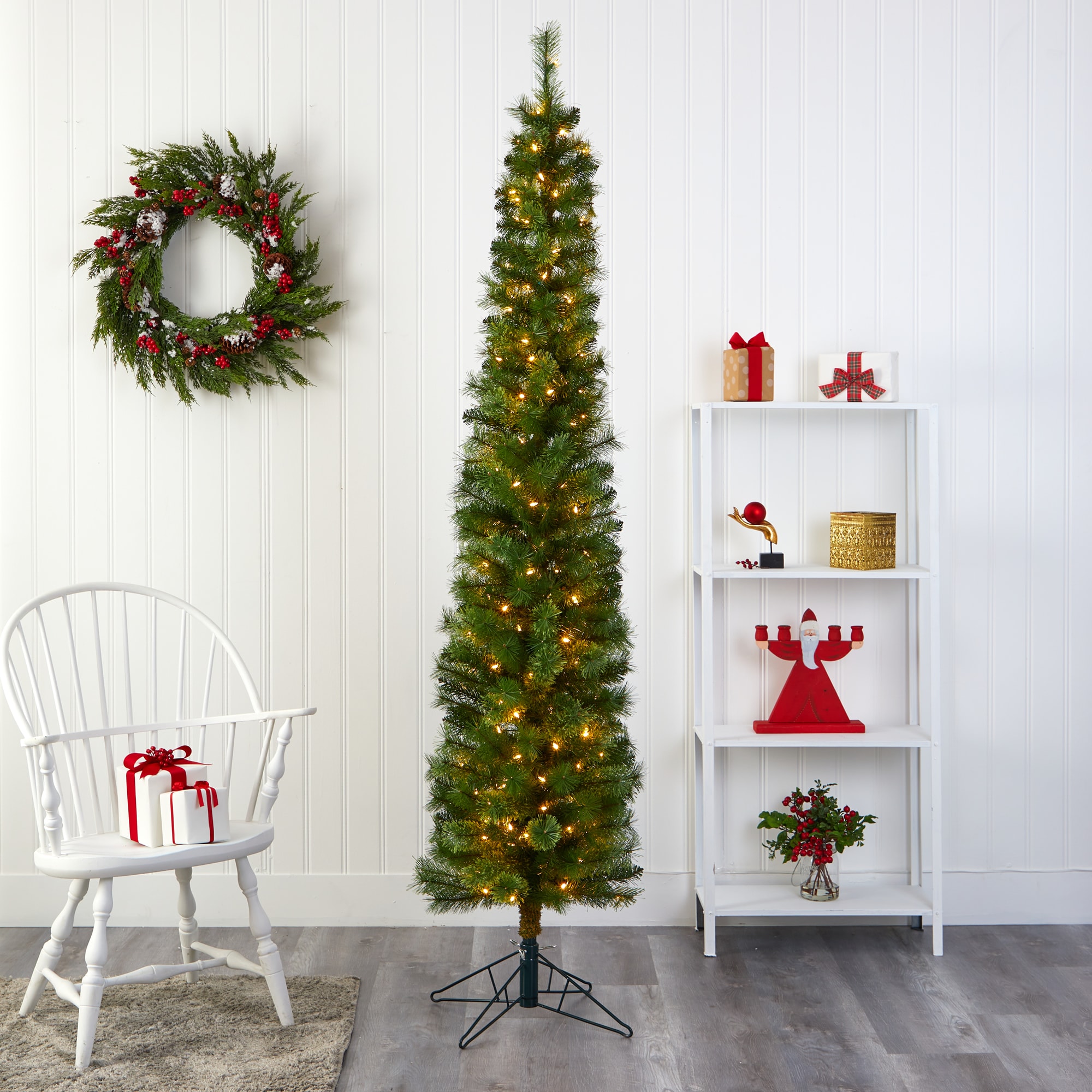 Nearly Natural T1477 Artificial-Christmas-Trees - View #6
