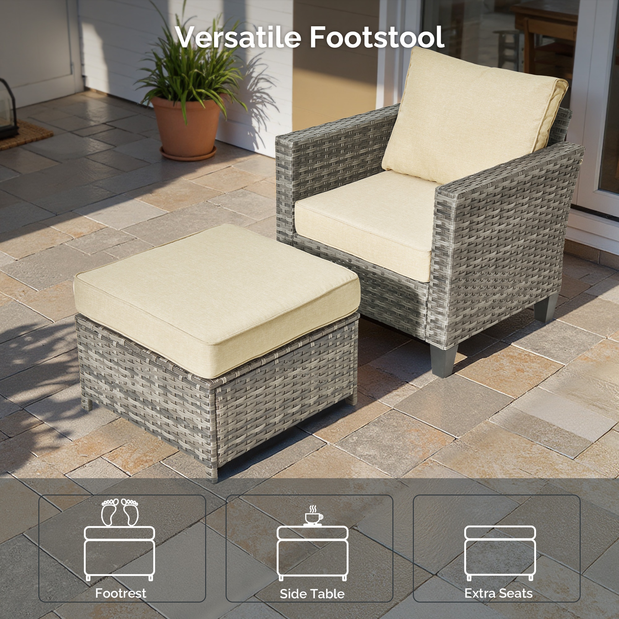 Caodoc L5-CFP03-GRS606 Patio-Sofas-Daybeds - View #4