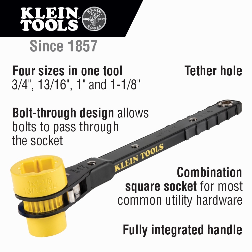 Klein Tools KT151T Ratcheting-Wrench-Sets - View #2