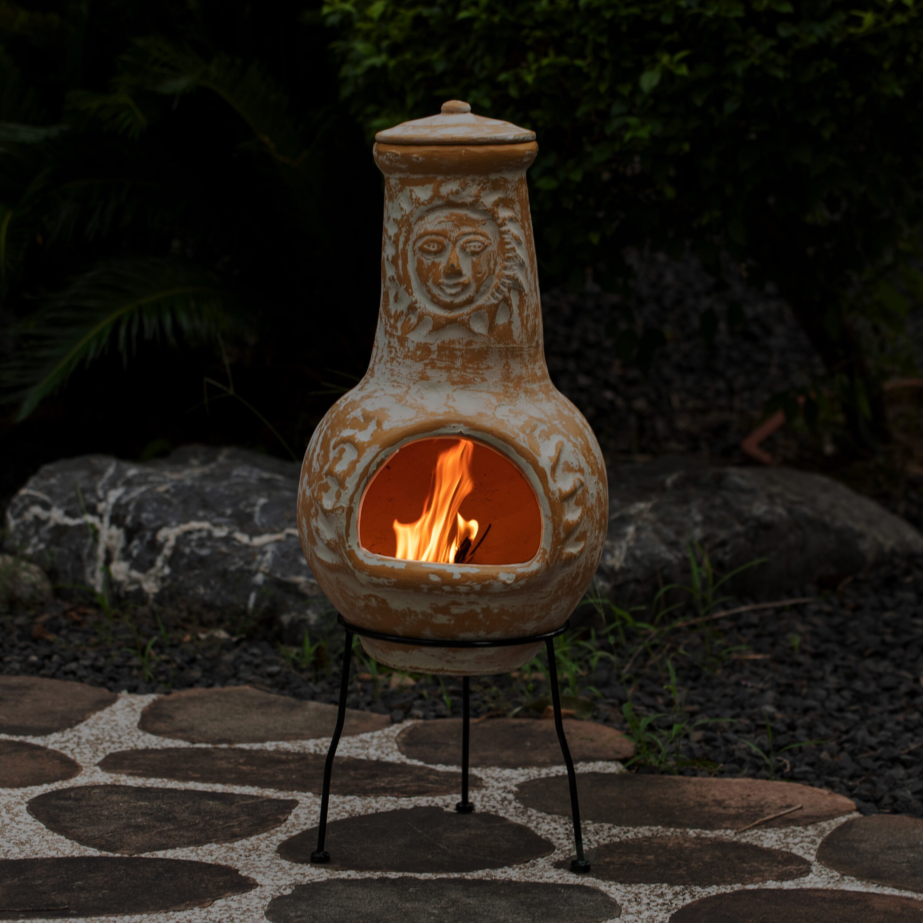 Vintiquewise QI004631.TC Outdoor-Woodburning-Firepits - View #6