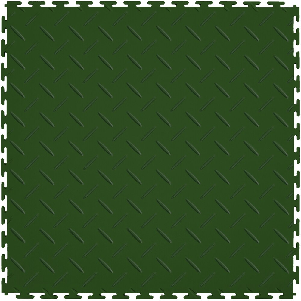 Green Garage Flooring at