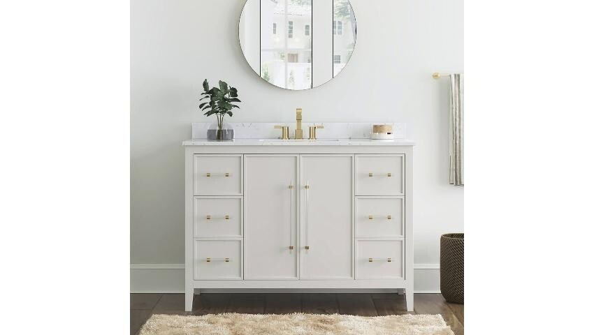 Origin 21 Sybil 30-in Bone White Undermount Single Sink