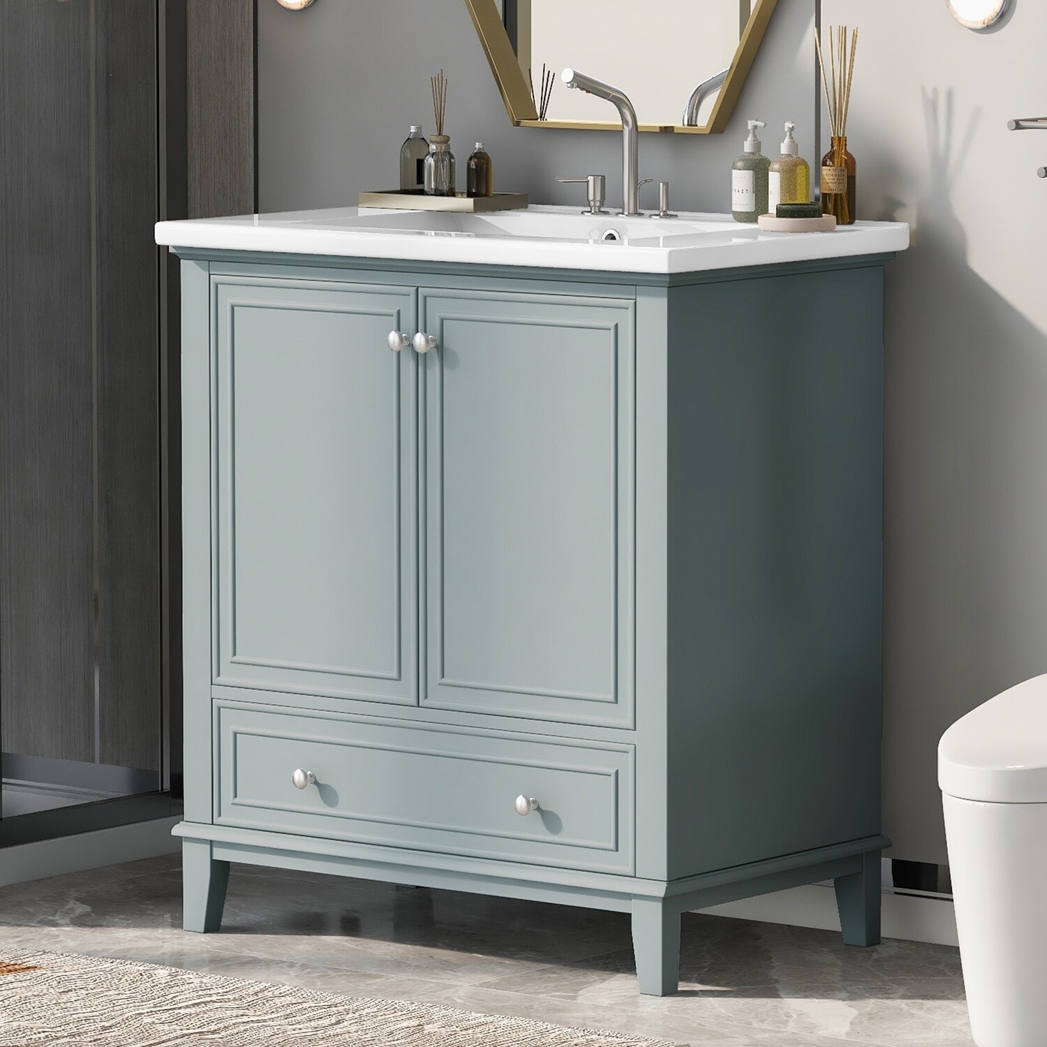 Watnature S81U9I2BRP5K Bath-Vanity-Combo - View #3