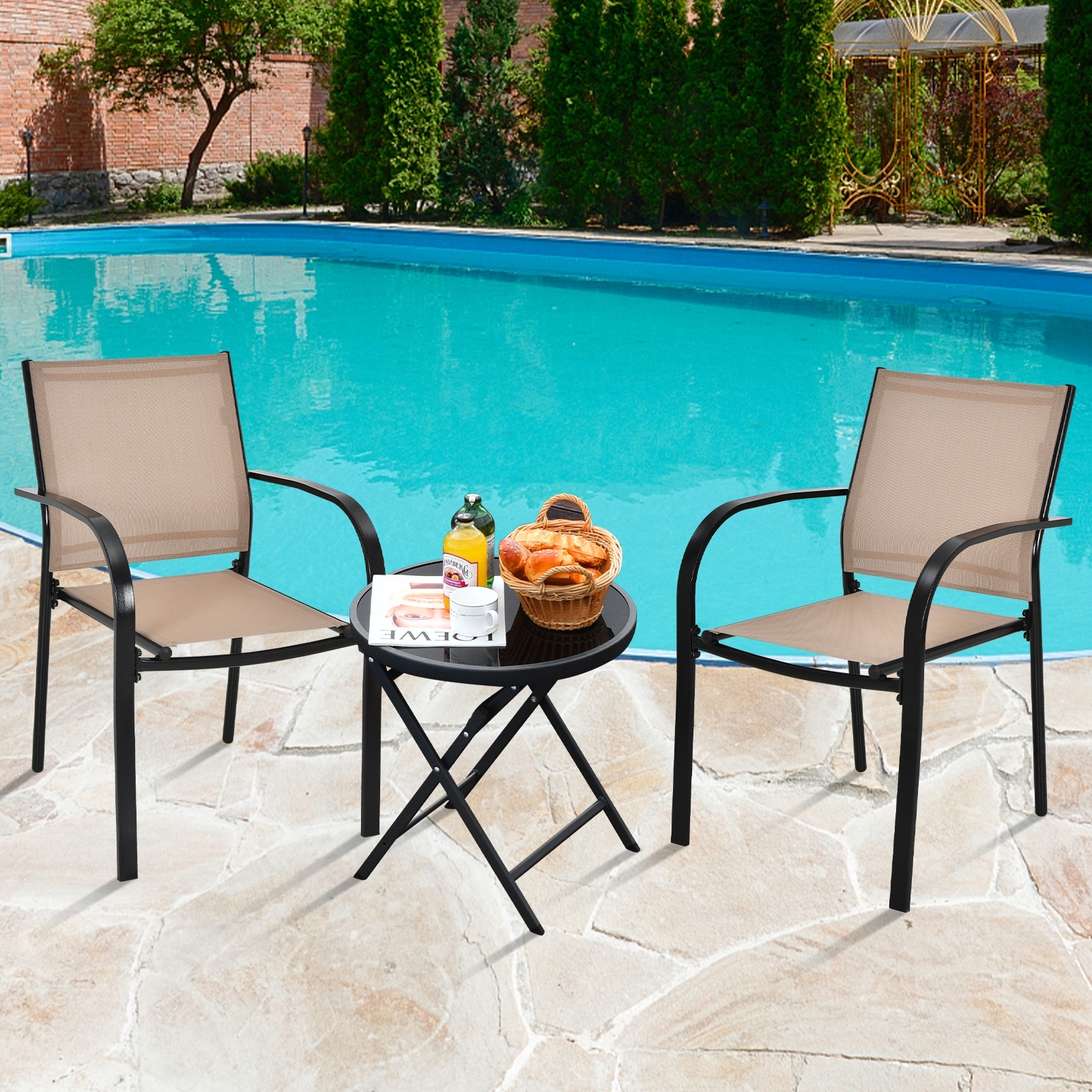 Forclover HYFE-30CF2 Patio-Chairs - View #3
