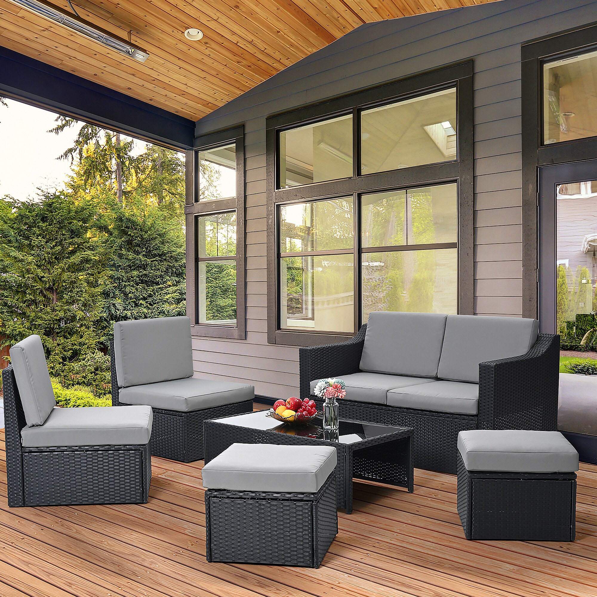  EL-SF6-HG-WL3 Patio-Sofas-Daybeds - View #5