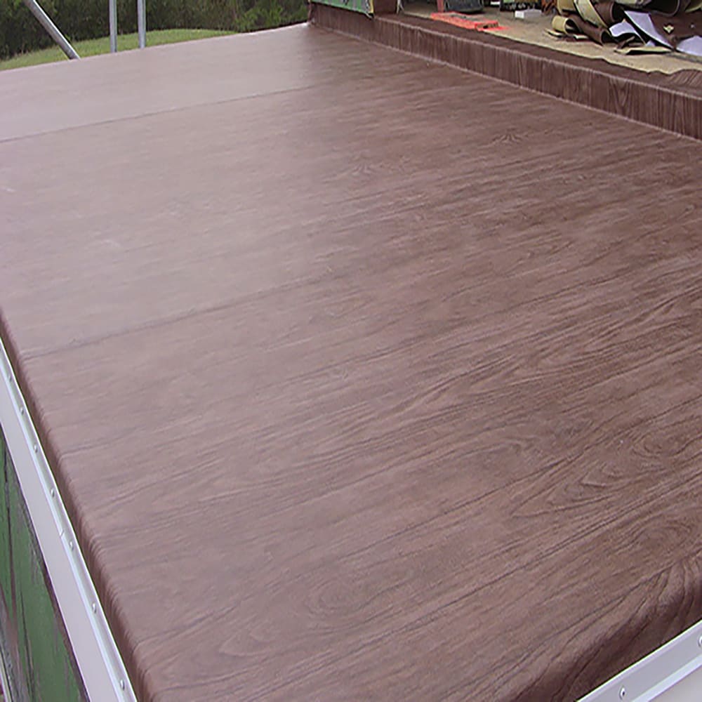 d-c-fix 2N5179 Brown Oak Brown Wood look 35-mil x 6-ft W Waterproof and Water Resistant Pre-cut Vinyl Sheet Flooring