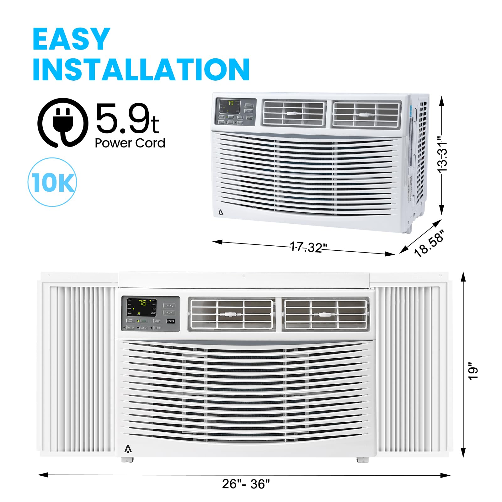 GarveeLife LMYWAC-UI2TM78110 Window-Air-Conditioners - View #3