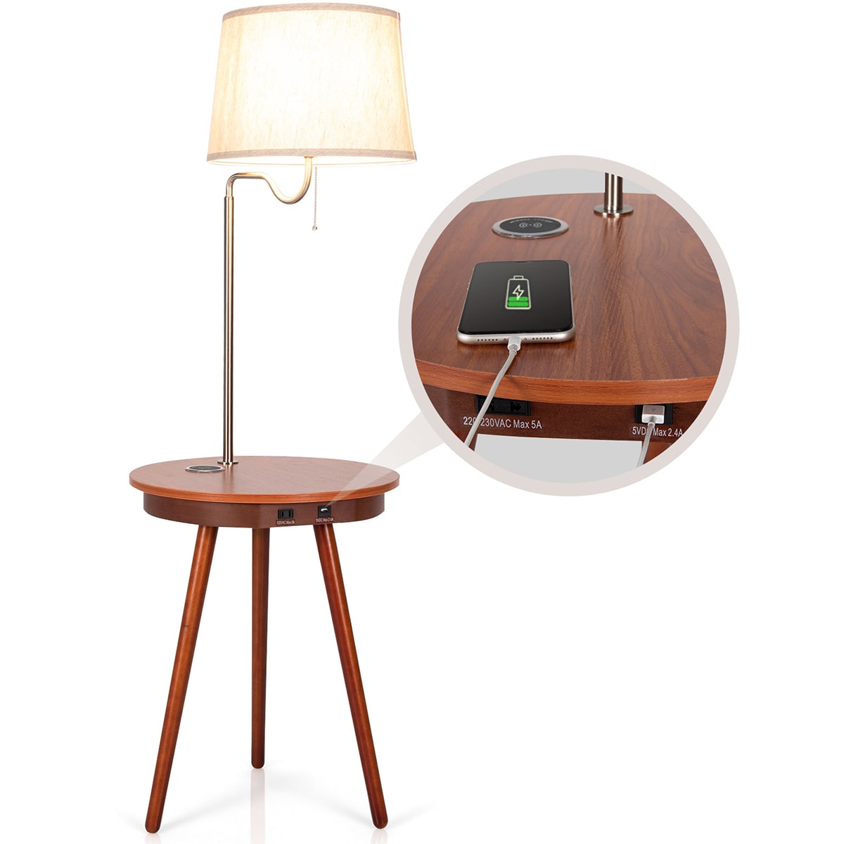 WELLFOR EU-HJY-10003US-CF Table-Lamps - View #9