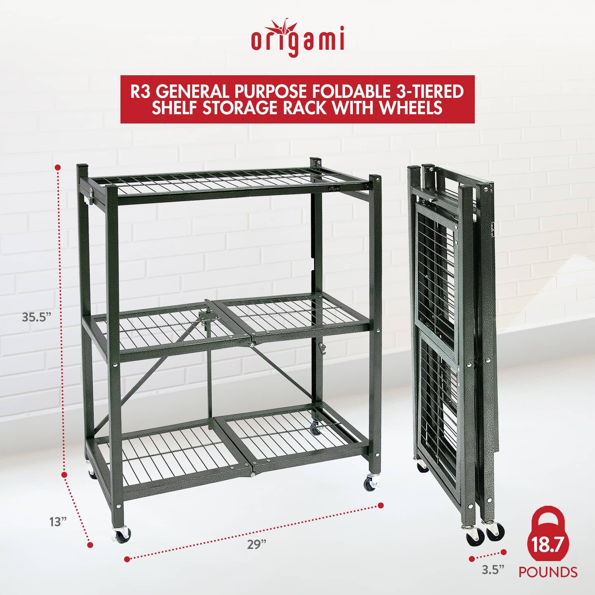 Origami 167060 Free-Standing-Shelving - View #2