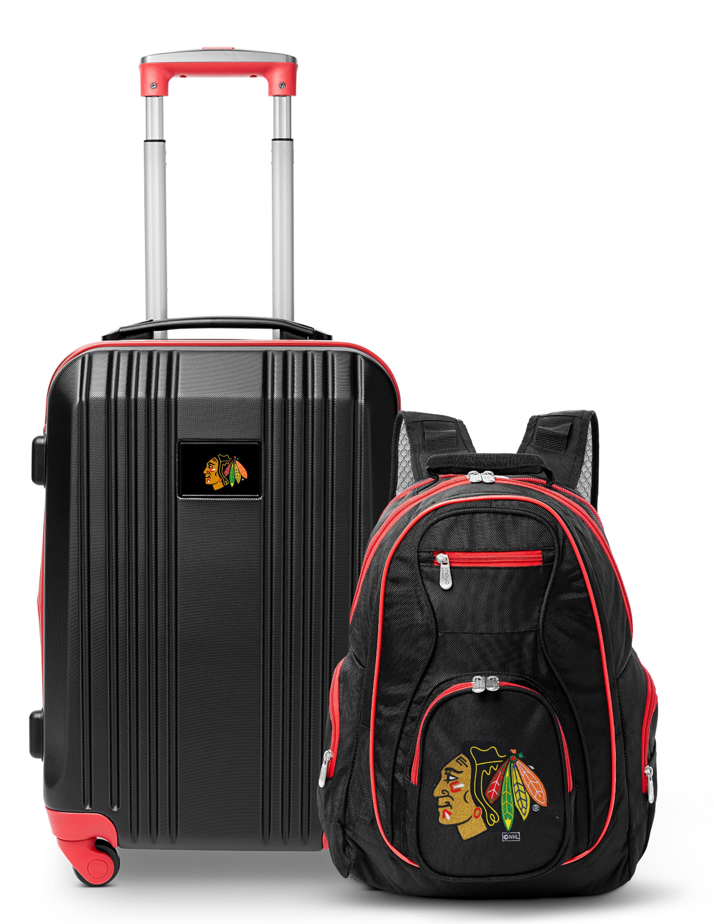 Vegas Golden Knights Wood Travel Bag Luggage Tag 