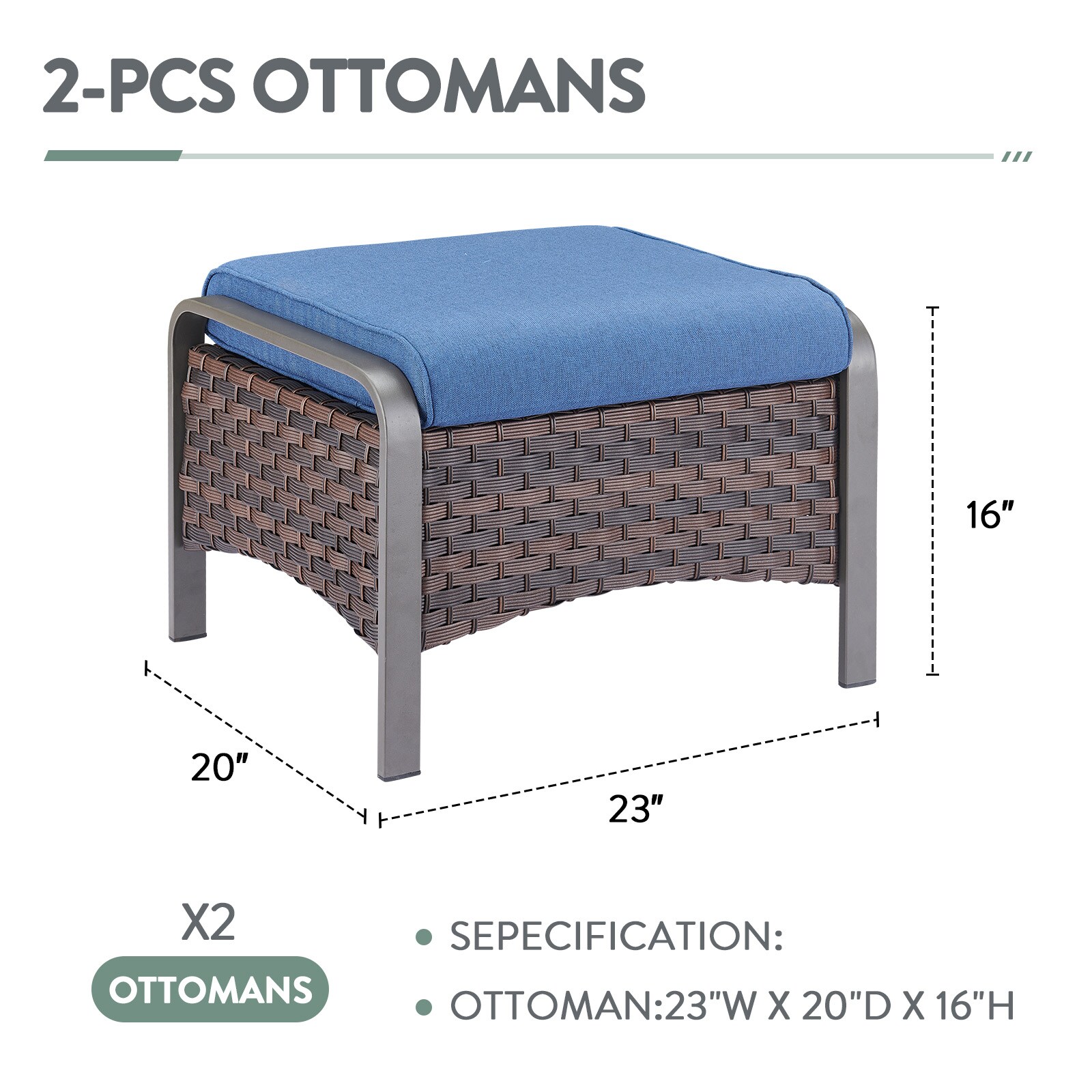 Jeehope PATZB40-1 Stools-Ottomans - View #8