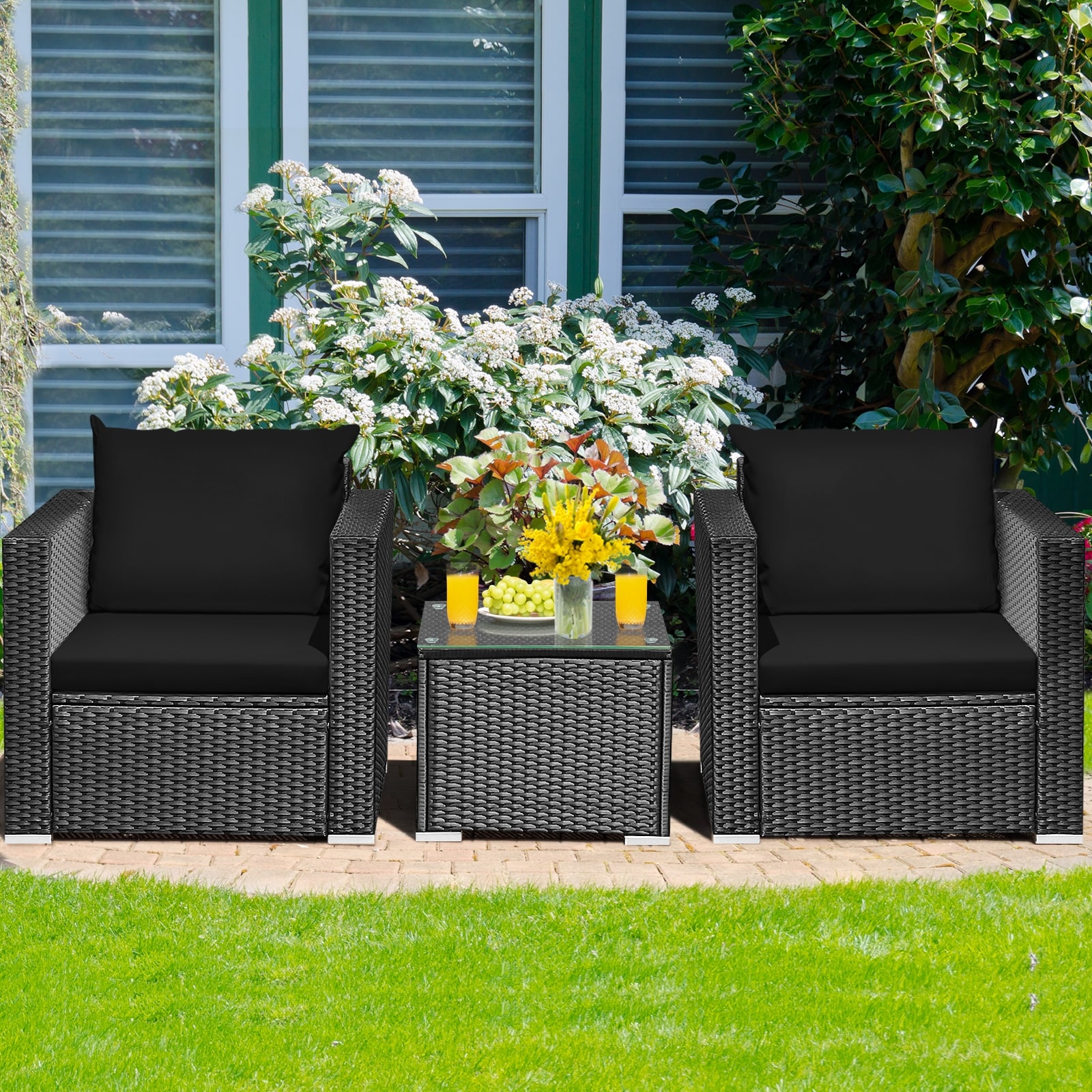 Forclover HYFE-67714TU Patio-Conversation-Sets - View #6