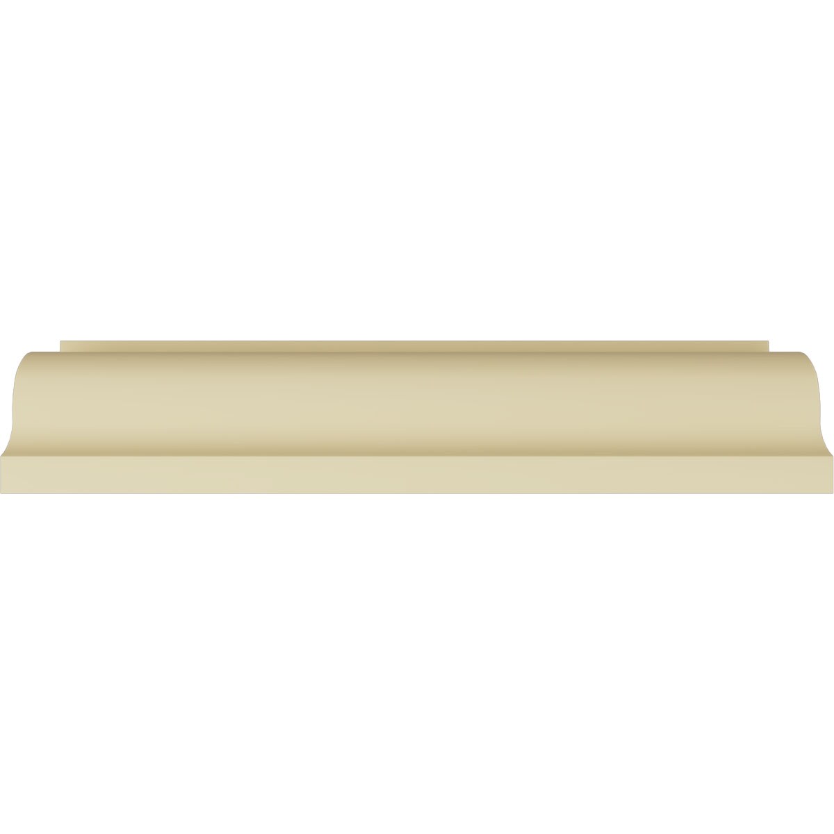 Devon Smooth Primed Polyurethane Crown Moulding 94.5"