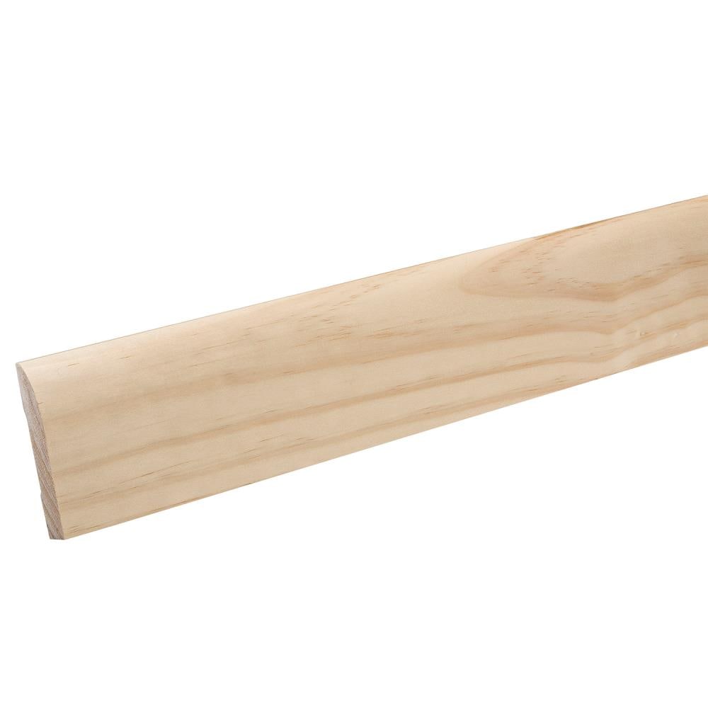 RELIABILT L0071310 9/16-in x 3-1/4-in x 10-ft Modern Unfinished Pine 713 Baseboard Moulding