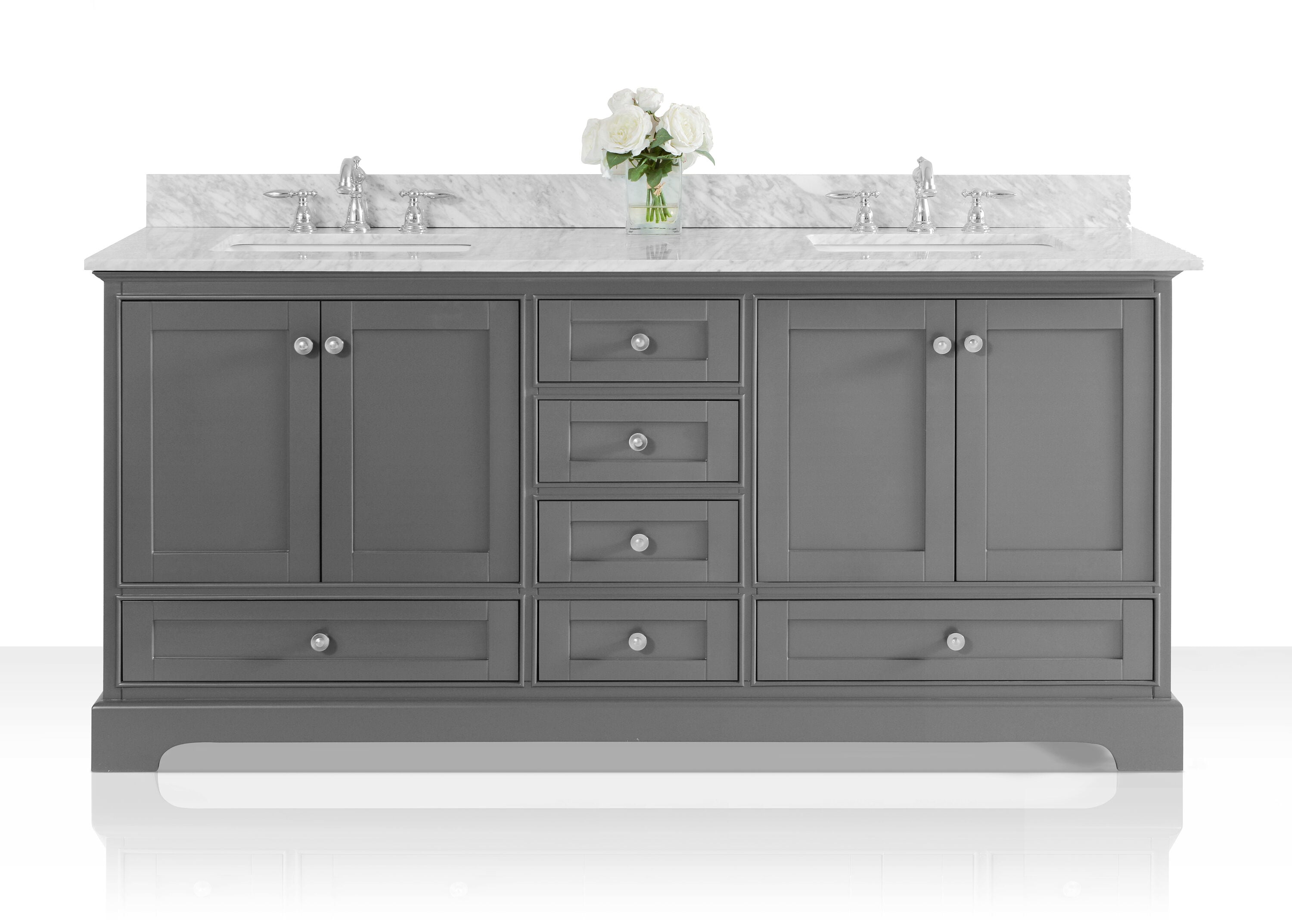 Ancerre Designs VTS-AUDREY-72-SG-CW Bath-Vanity-Combo - View #3