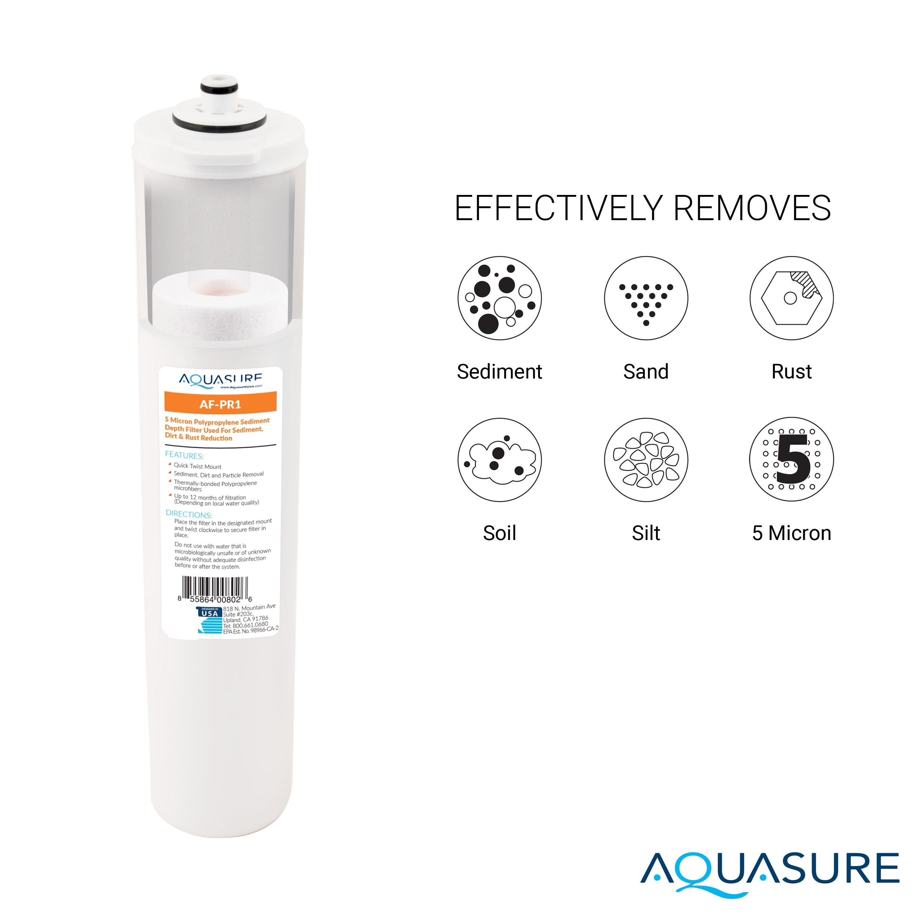AQUASURE AF-CP100 Under-Sink-Filtration-Systems - View #2
