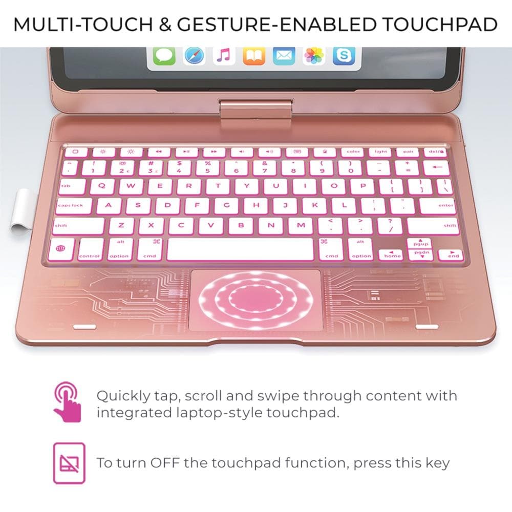 Typecase+Flexbook+Touch+iPad+Pro+11%22+2018+Keyboard+Case+With+