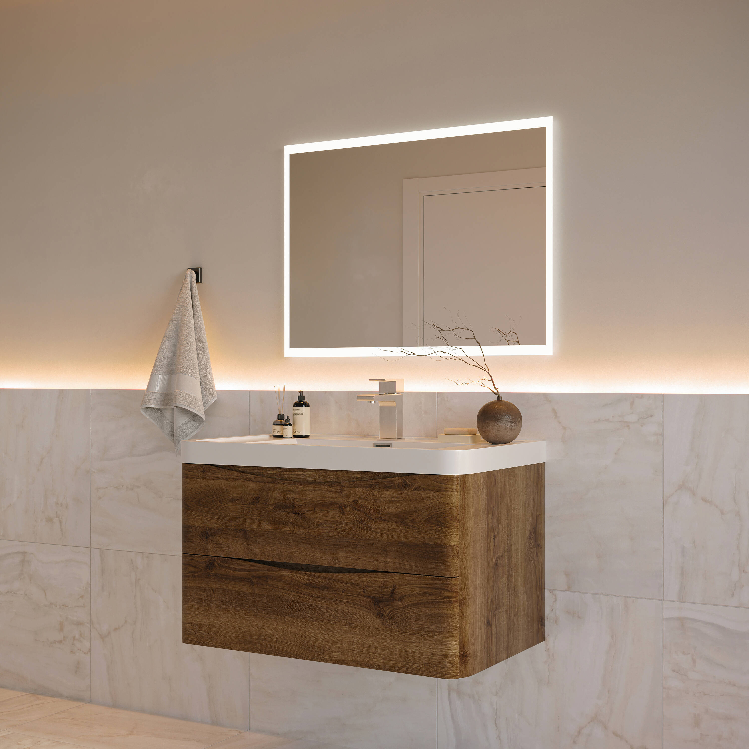 Fresca FCB9032RW-I Bath-Vanity-Combo - View #4
