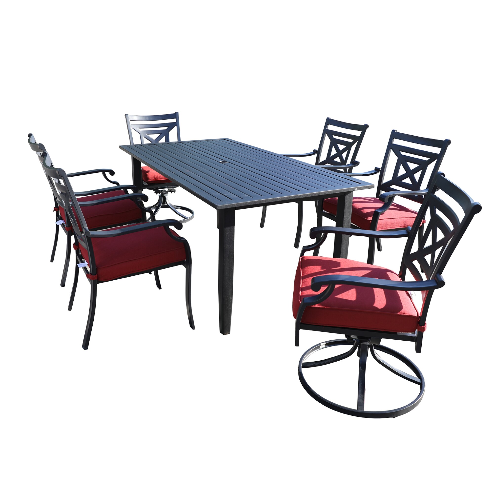 hampton bay coopersmith patio set