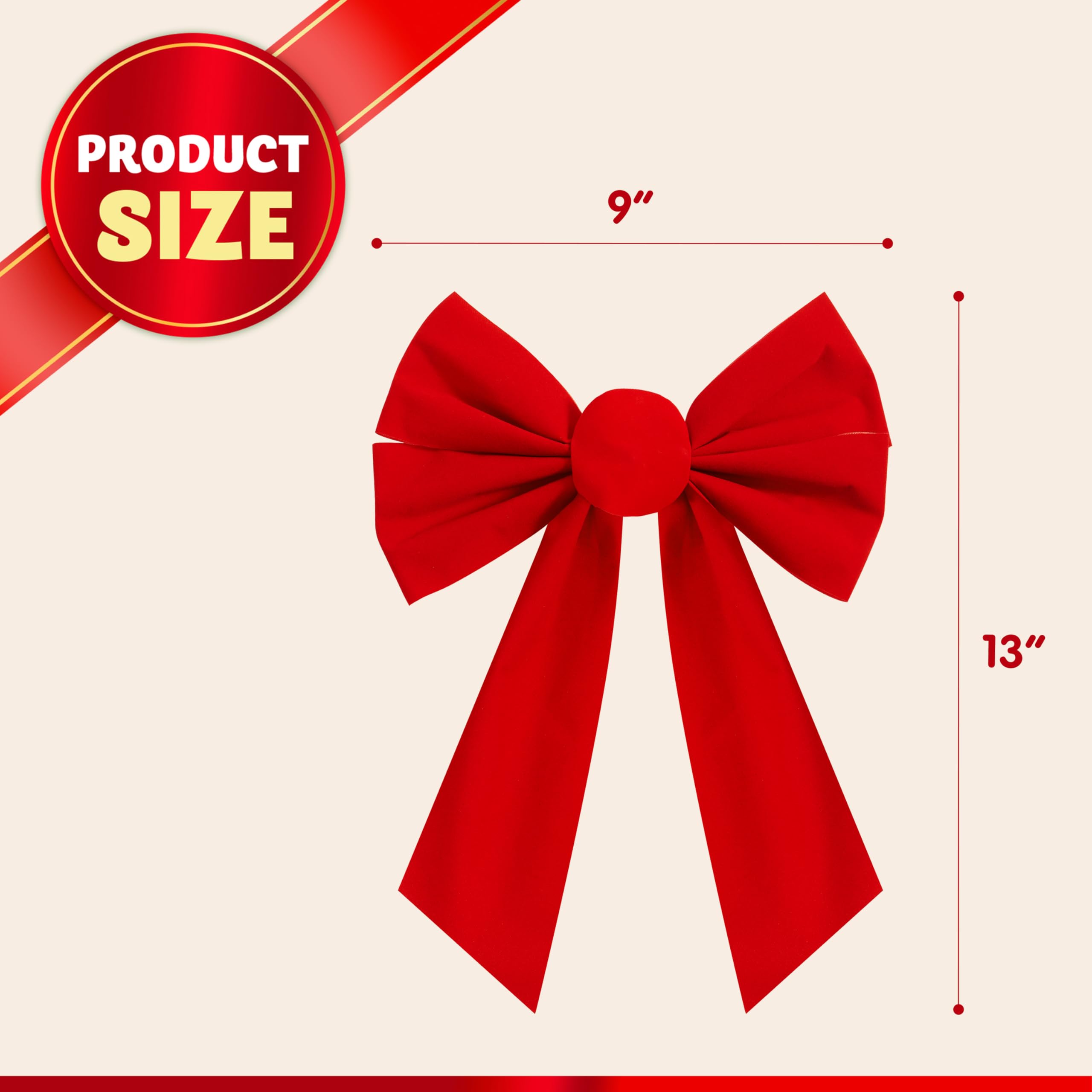 Joyfy 15893P Decorative-Bows-Ribbon - View #3