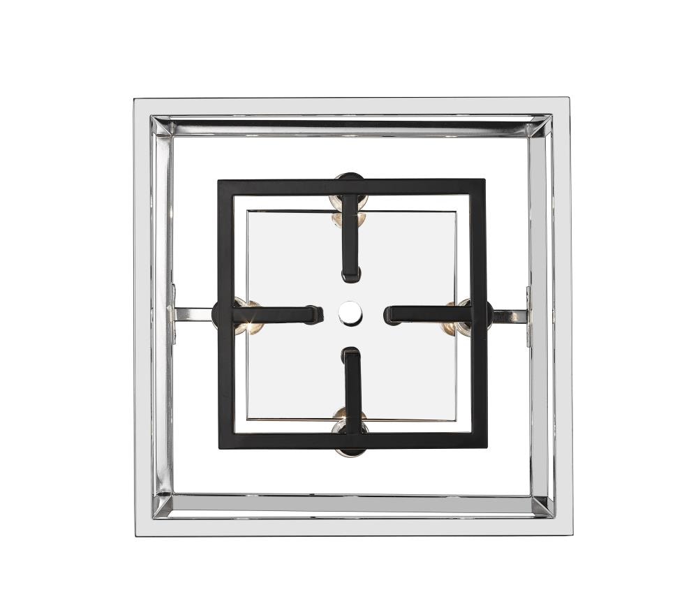 Z-Lite 456F-CH-BK flushmounts - View #4