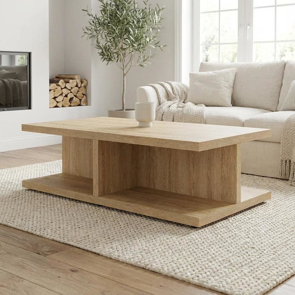 FurniFact BO3942102WHT Coffee-Tables - View #3