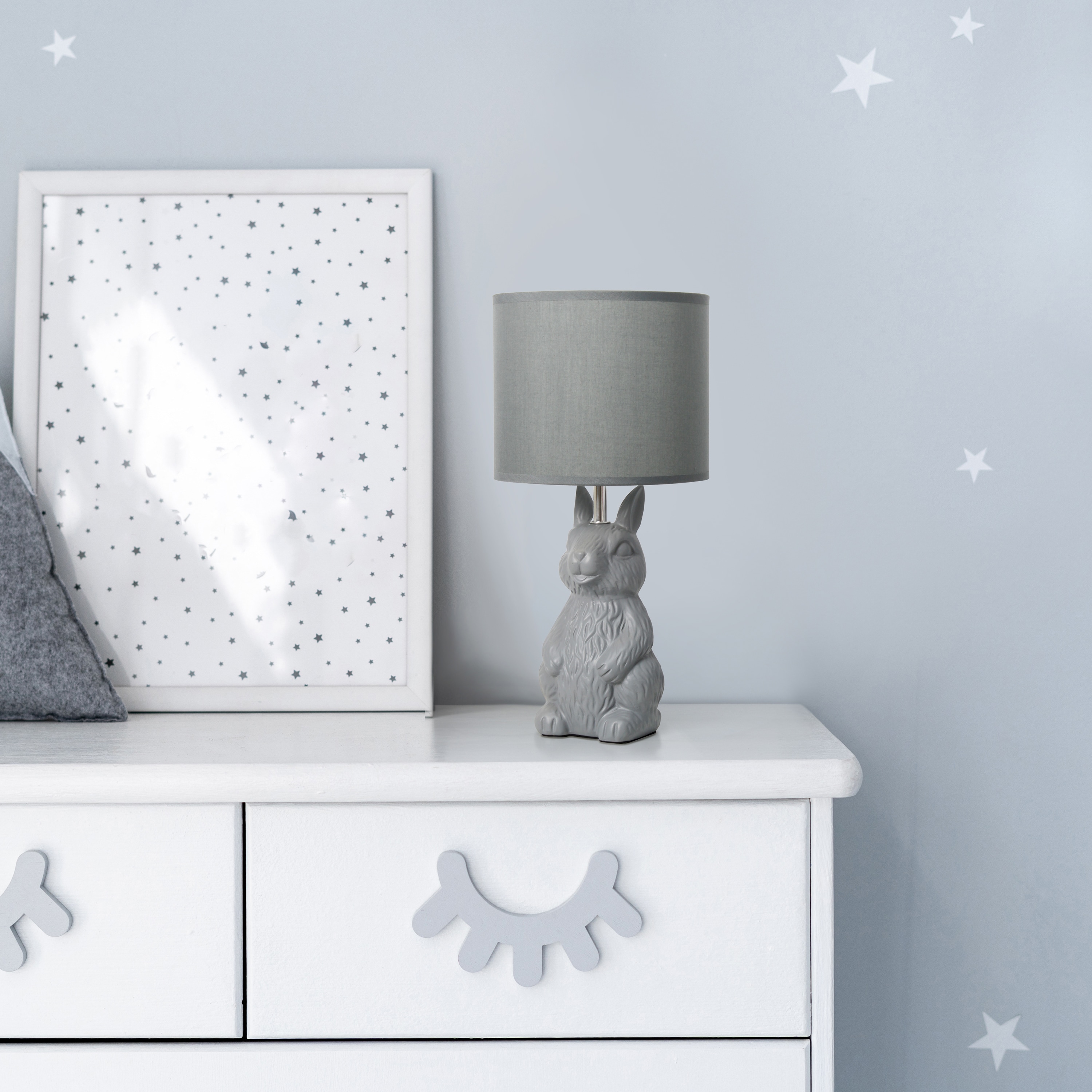 Simple Designs LT2117-GRY Table-Lamps - View #4