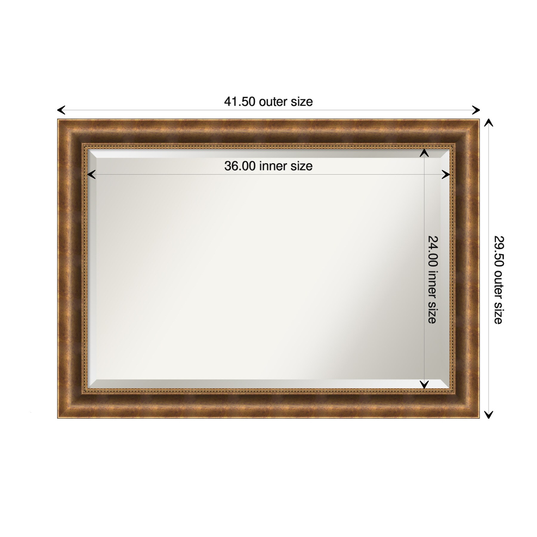 Amanti Art DSW3941625 Framed-Bath-Mirrors - View #4