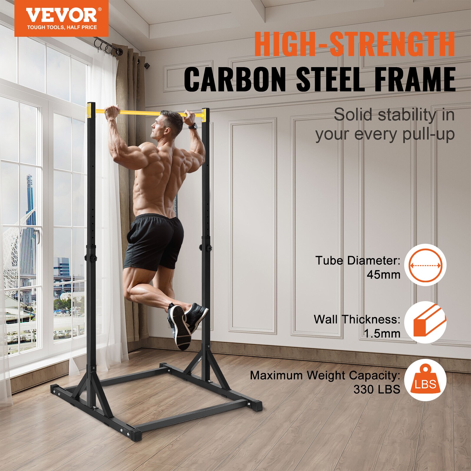 VEVOR DGYTXSJKDJGDK356AV0 Pull-up-Push-up-Bars - View #3