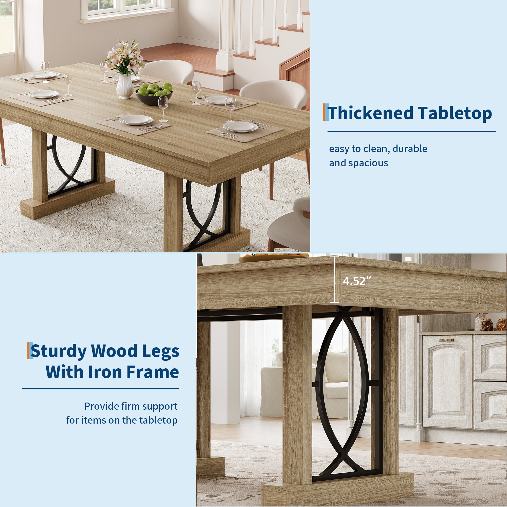 Garvee L560GLZLPF8Y Dining-Tables - View #6