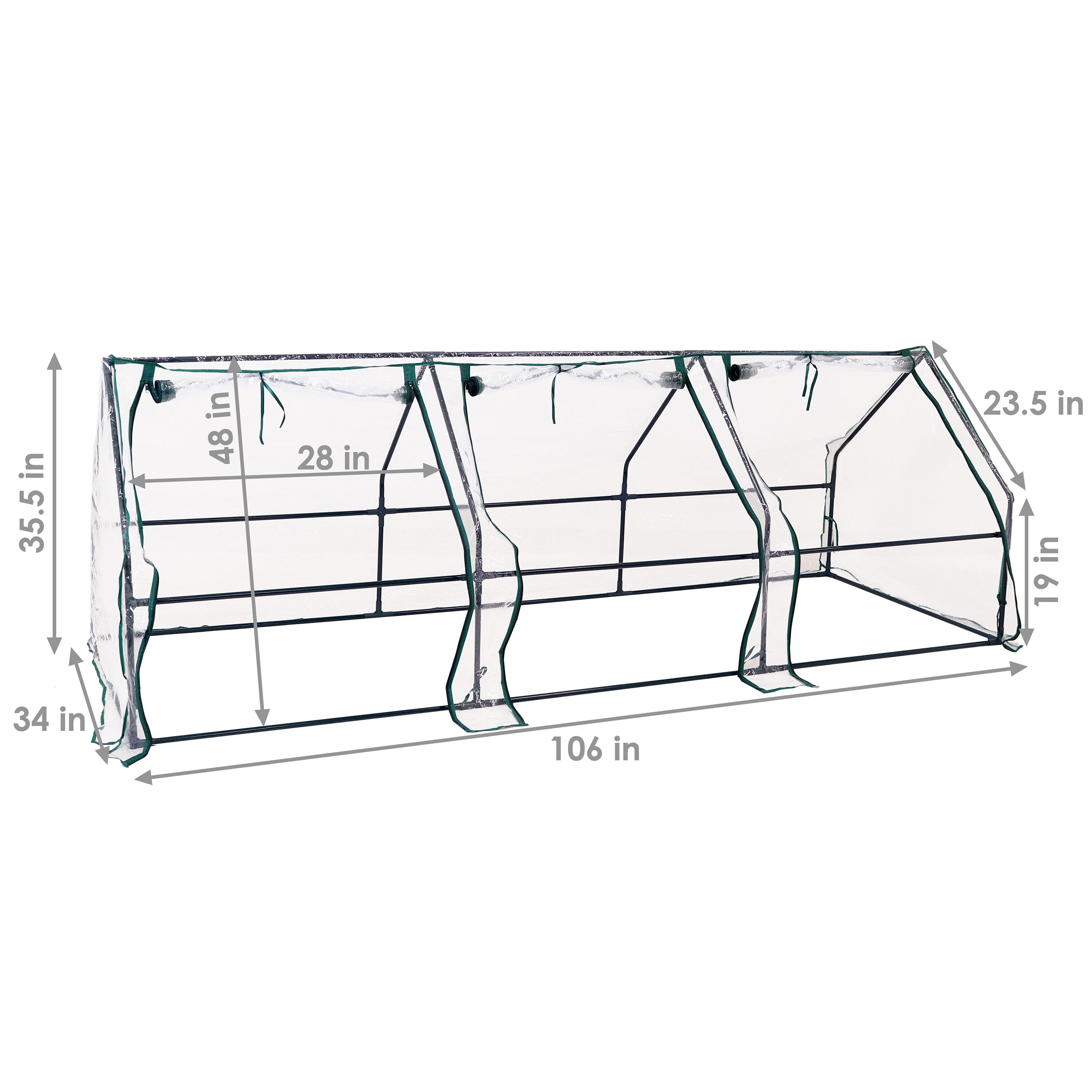 Sunnydaze Decor HGH-994 greenhouses - View #9