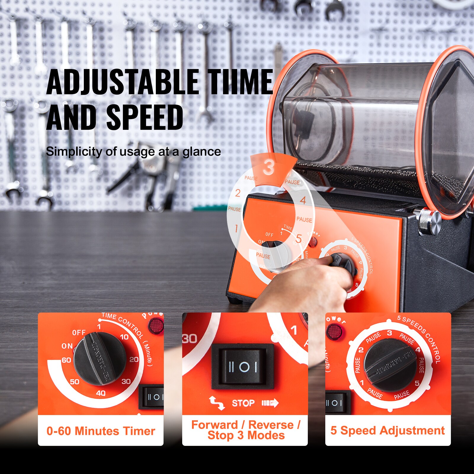 VEVOR SCWSPGJCSSDK03399V1 Corded-Polishers - View #4