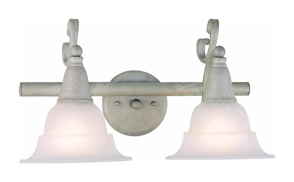  LWLUM517727 Fabens 2-Light Platinum Rust Traditional Vanity Light