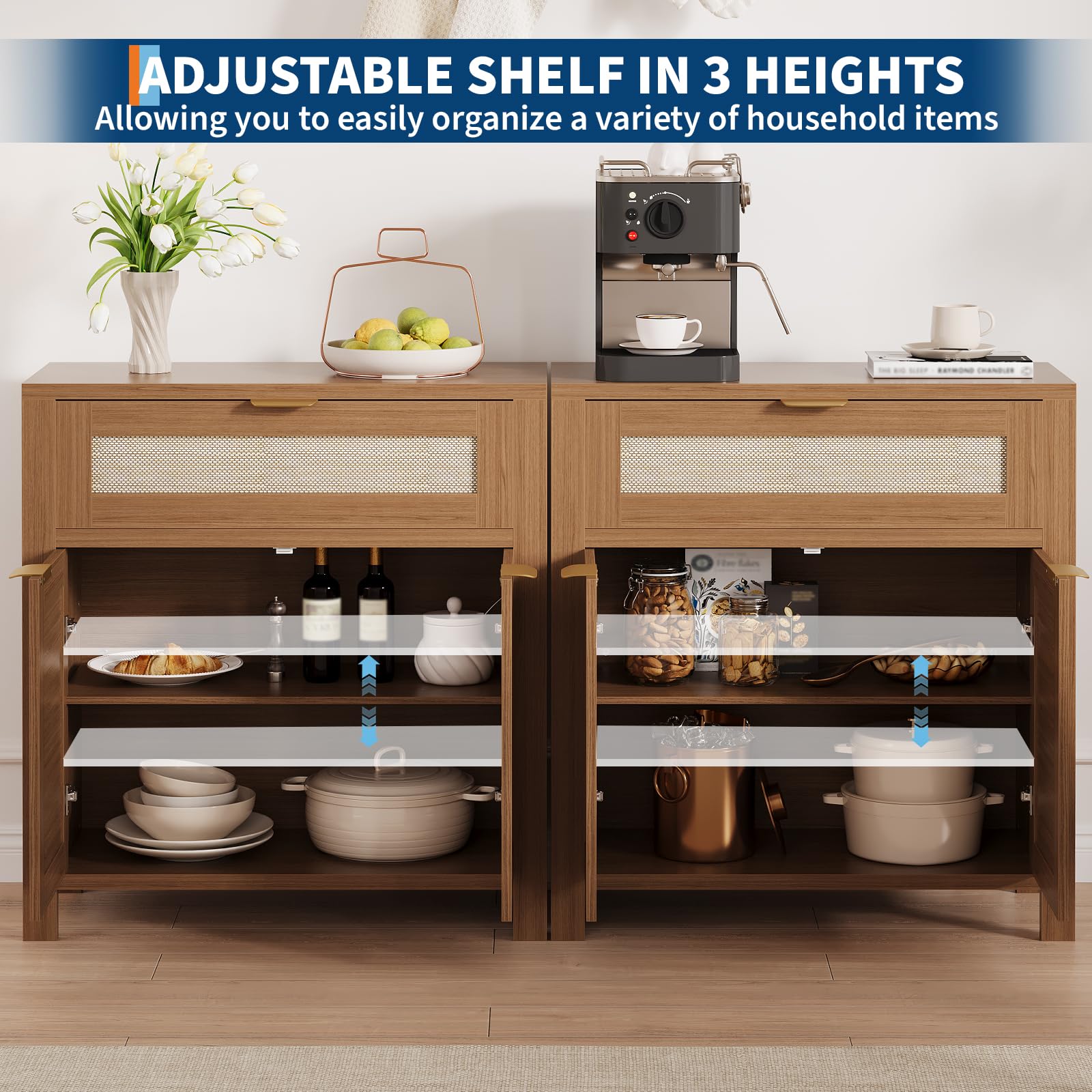 GarveeLife LEEW-PHO-34PYXDKL Cabinets-Kitchen - View #4