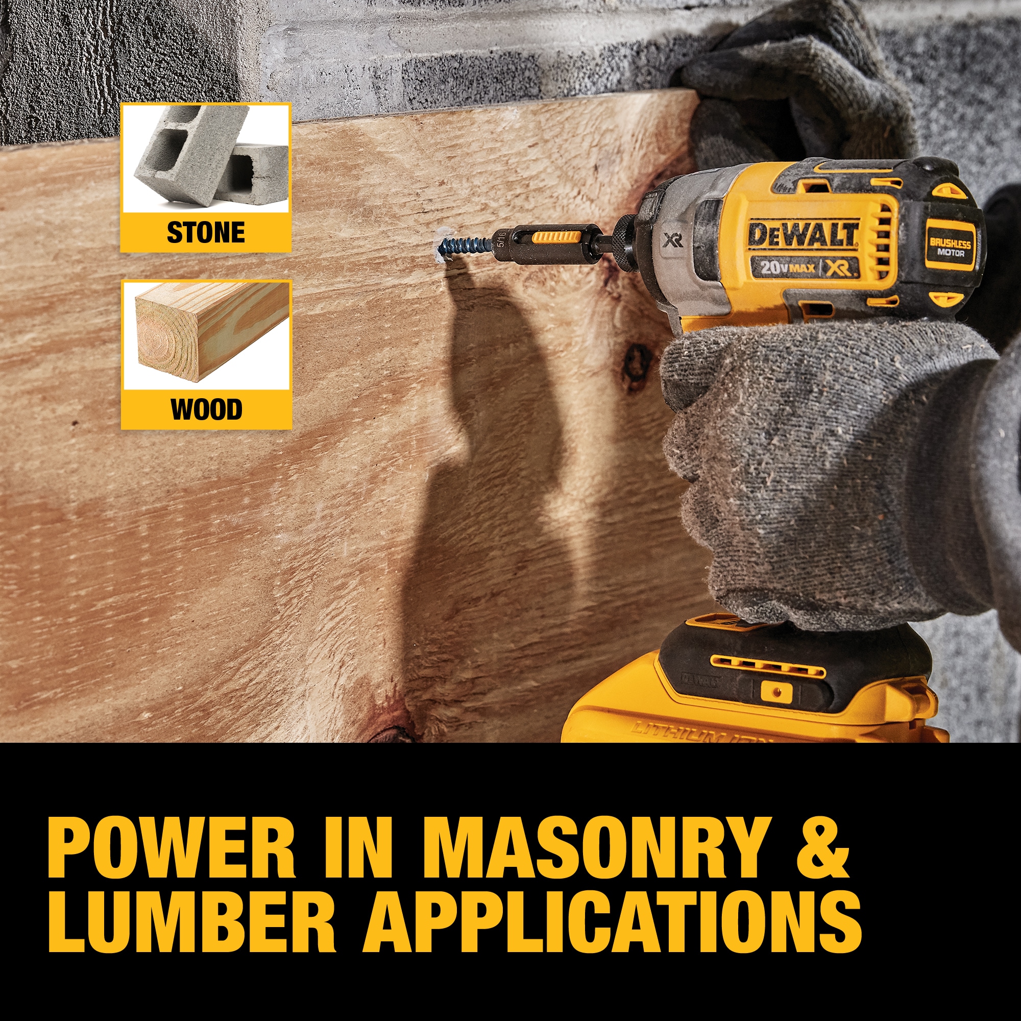 DEWALT XR 5-Tool 20-Volt Max Brushless Power Tool Combo Kit with