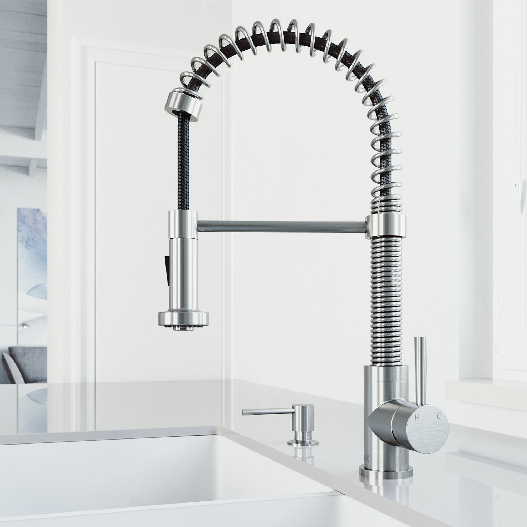 VIGO VG02001STK6 Kitchen-Faucets - View #2