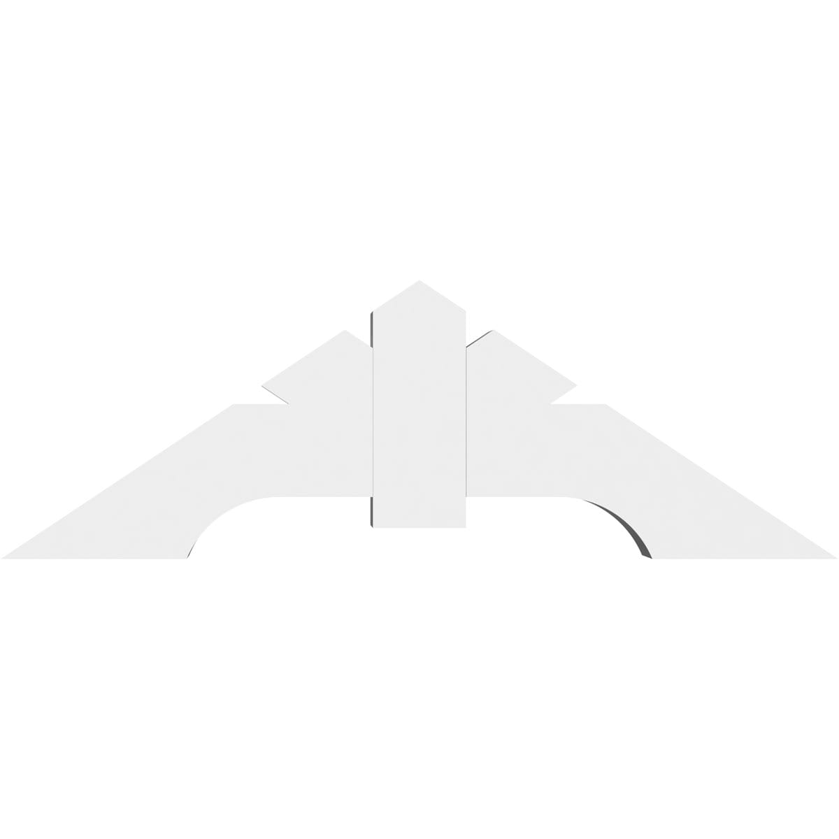 Ekena Millwork GBP036X12X0404VAN00 Exterior-Brackets-Braces - View #2