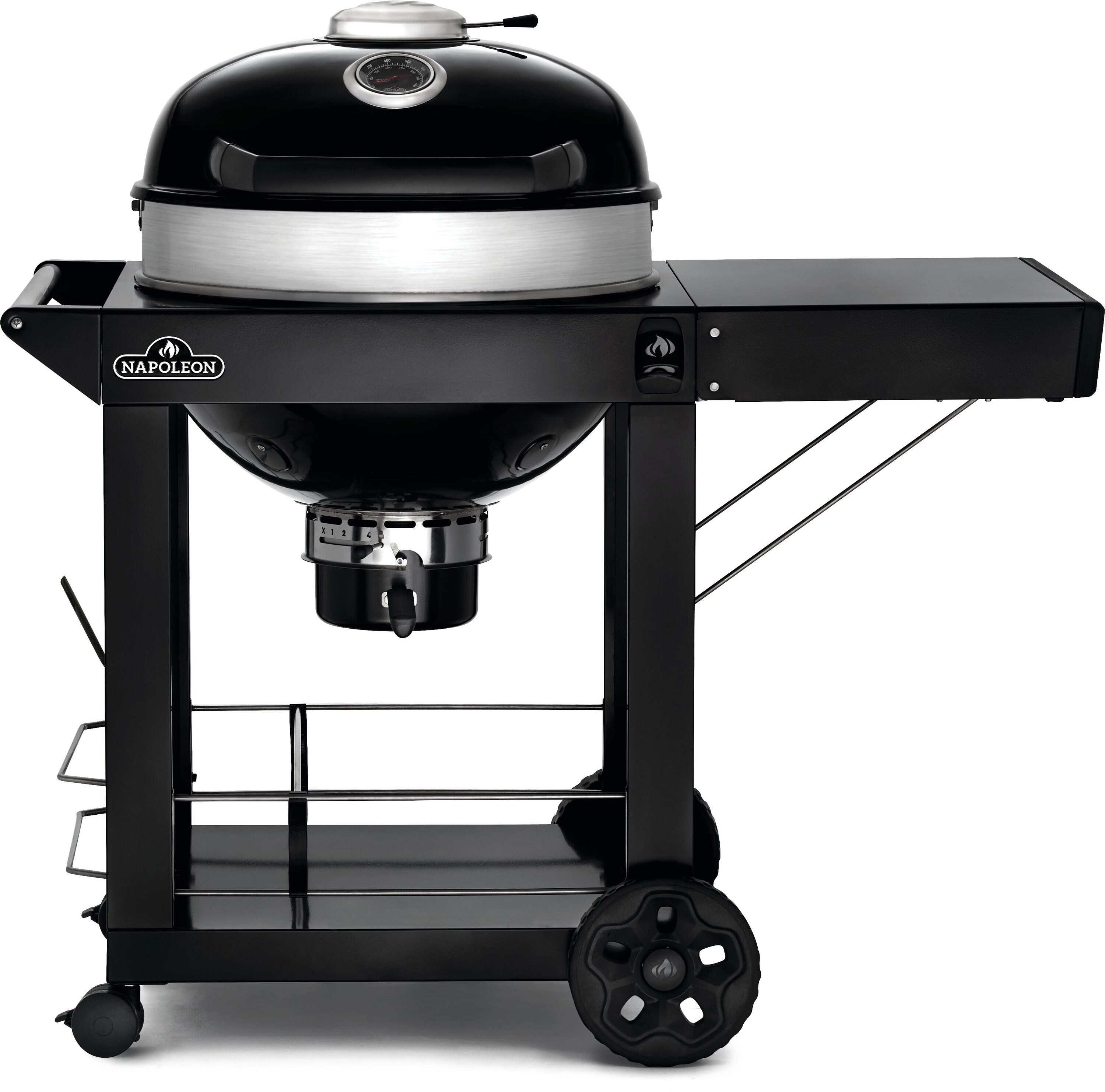 NAPOLEON PRO22 Cart Model 21.5-in W Black/Porcelain Cart Charcoal Grill PRO22K-CART-3 Sansujyuku sansujyuku.com