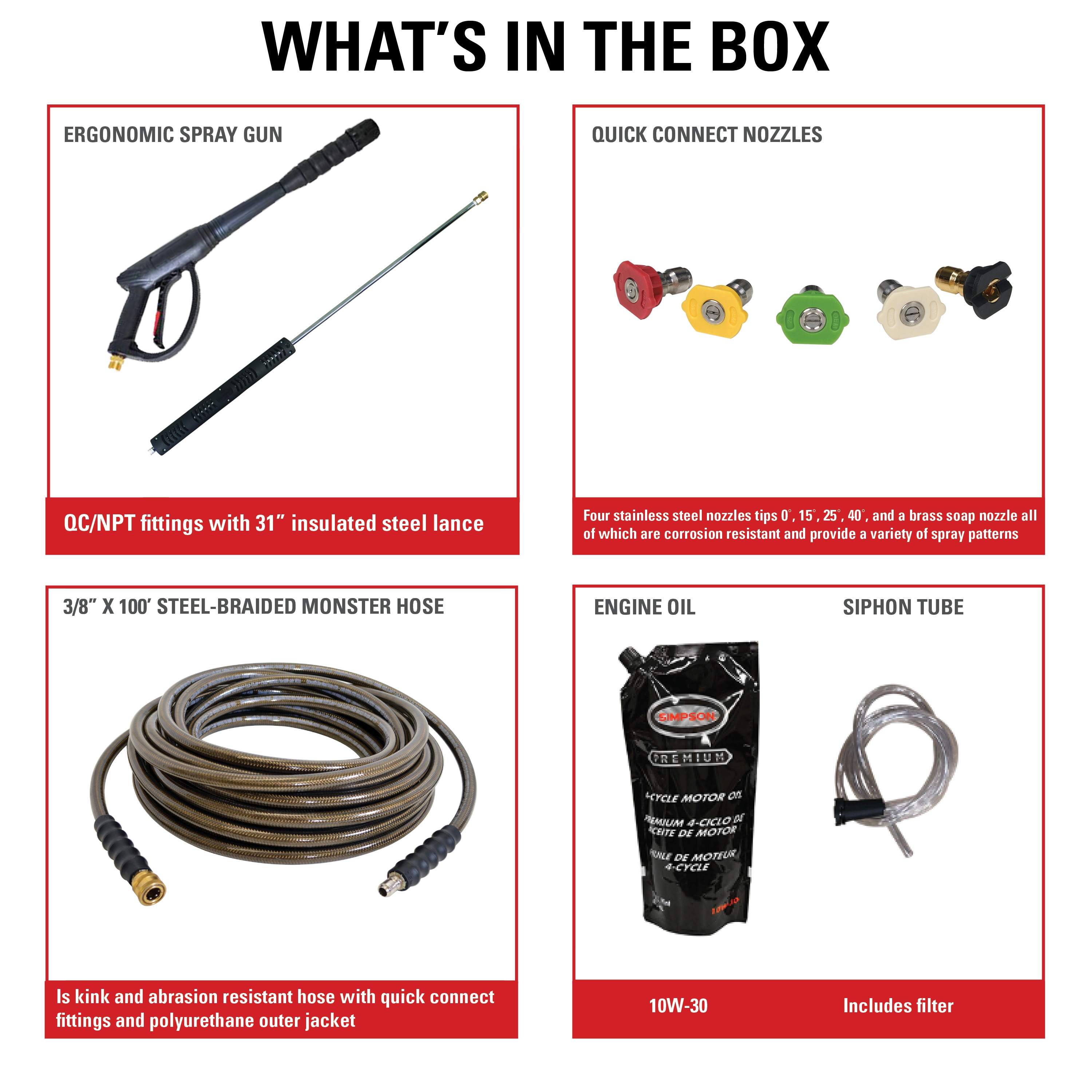 SIMPSON 95001 Gas-Pressurewashers - View #7