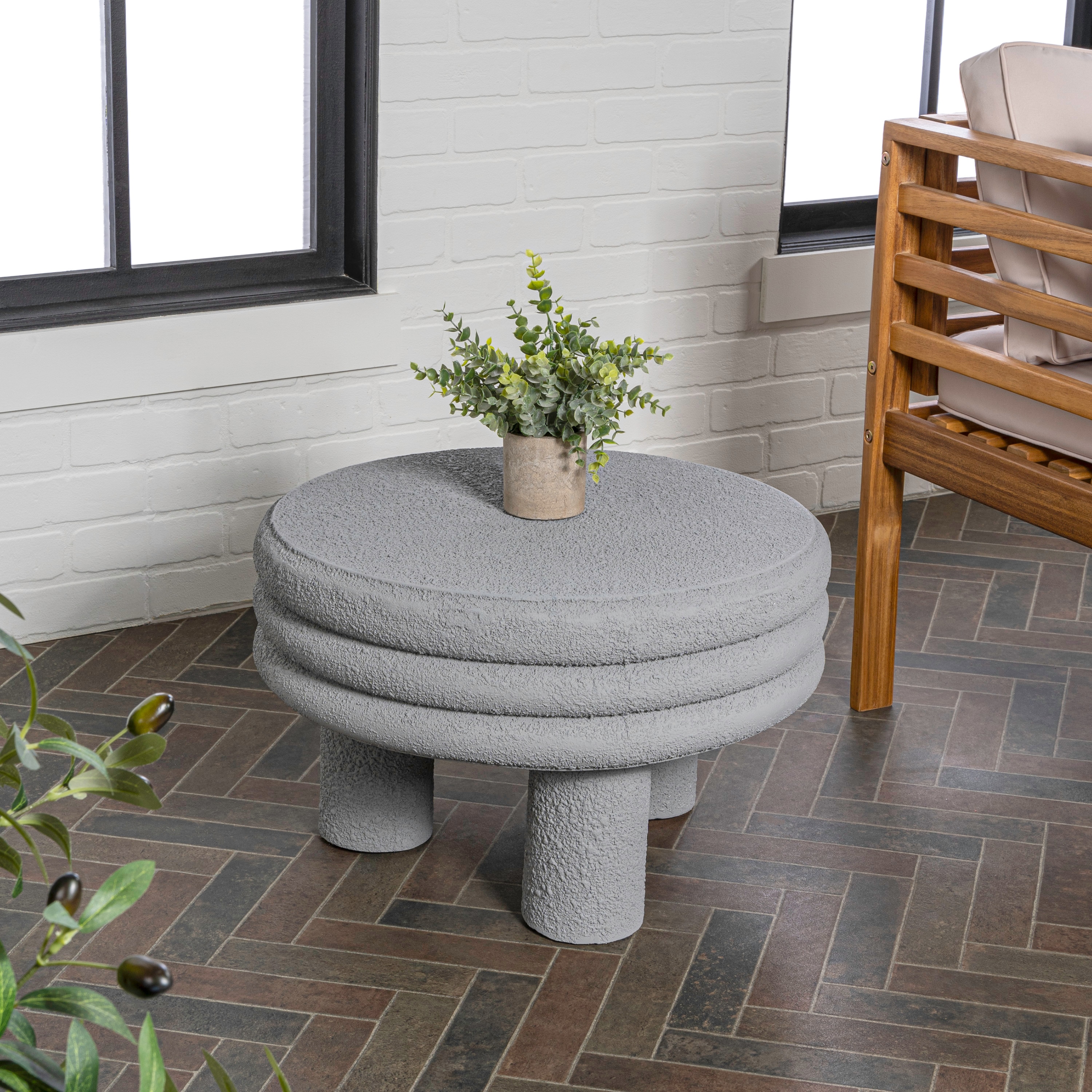 JONATHAN  Y TBL1105C Patio-Tables - View #5